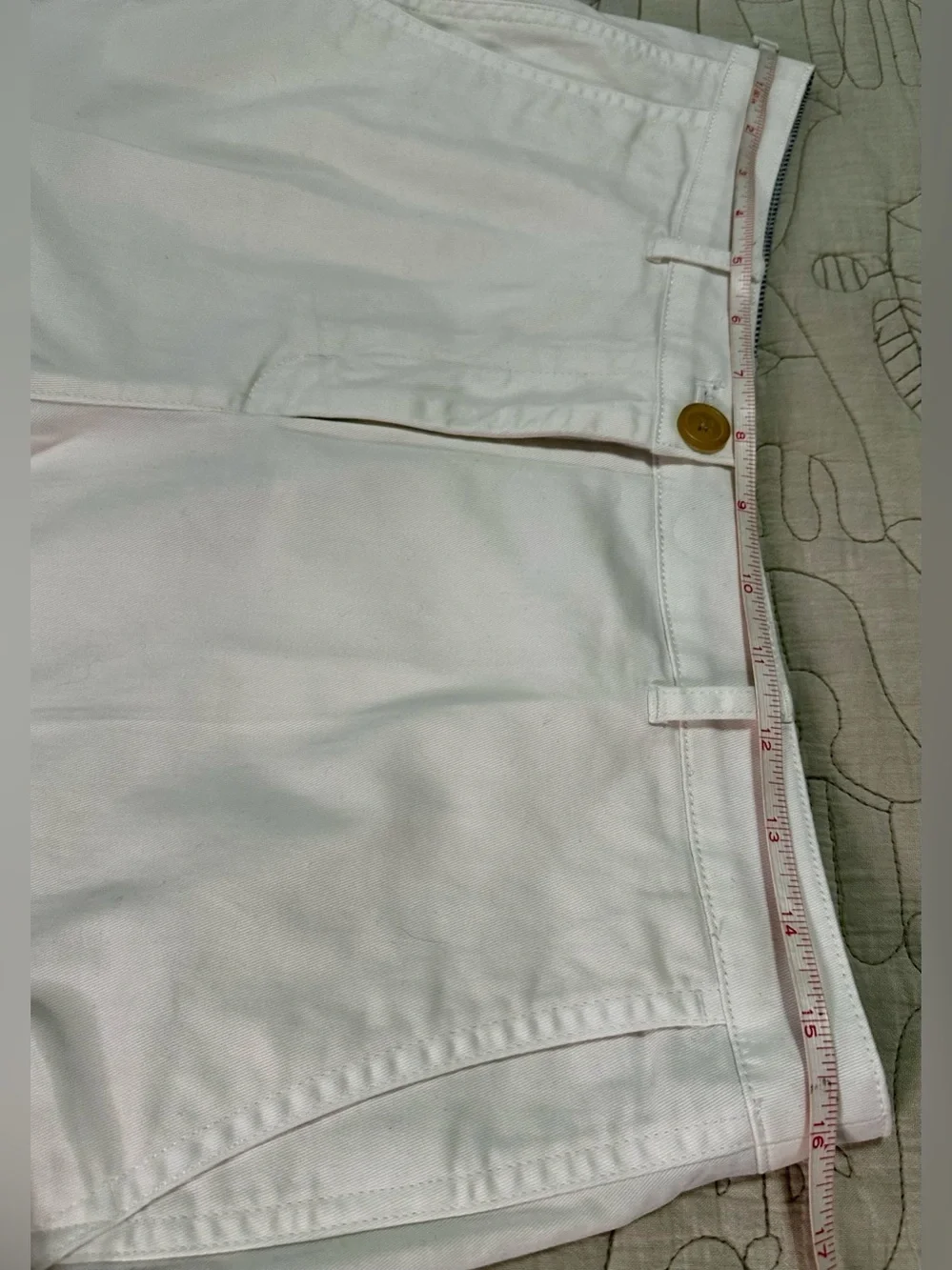 J.Crew 7” Heritage Chino Shorts White NWT Size 8 High Rise Preppy